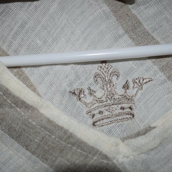 100% Linen Poncho Women's One Size - Picture 3 of 6